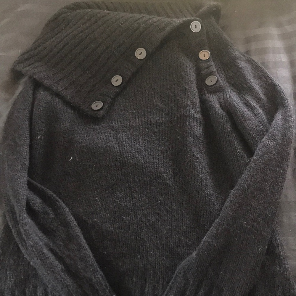 Slouchy Black Sweater